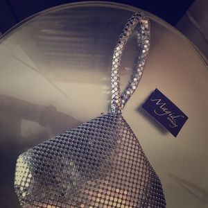 Silver Evening Bag